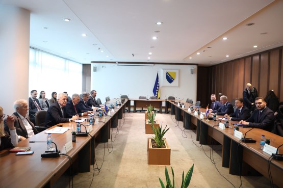 Чланови Заједничког колегијума оба дома ПСБиХ разговарали са предсједником Хрватског сабора
